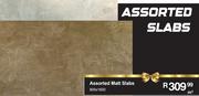 Assorted Matt Slabs 800 x 1600-m²