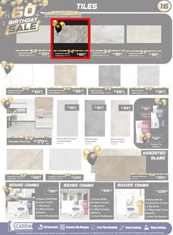 K Carrim Builders Mecca : 60th Birthday Sale (27 September - 02 December 2024), page 16