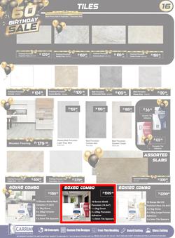 K Carrim Builders Mecca : 60th Birthday Sale (27 September - 02 December 2024), page 16
