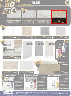 K Carrim Builders Mecca : 60th Birthday Sale (27 September - 02 December 2024), page 16