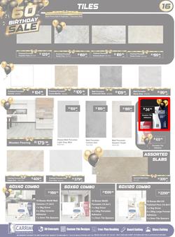 K Carrim Builders Mecca : 60th Birthday Sale (27 September - 02 December 2024), page 16