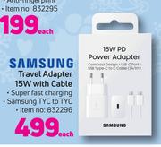 Samsung Travel Adapter 15W With Cable-Each