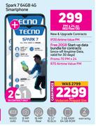 Tecno Spark 7 64GB 4G Smartphone-Each
