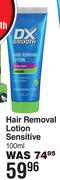 DX Smooth Hair Removal Lotion (Sensitive)-100ml