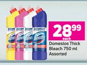 Domestos Thick Bleach Assorted-750ml Each