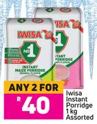 Iwisa Instant Porridge Assorted-For Any 2 x 1kg