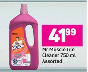 Mr Muscle Tile Cleaner Assorted-750ml 
