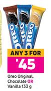 Oreo Original Chocolate Or Vanila-For Any 3 x 133g