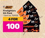 BIC Firelighters-For 4 x 24's Pack 