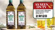 Food Lover's Blended Seed & Extra Virgin Olive Oil-For 2 x 1L
