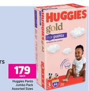 Huggies Pants Jumbo Pack Assorted Sizes-Each