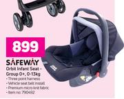 Safeway Orbit Infant Seat Group 0+, 0-13Kg