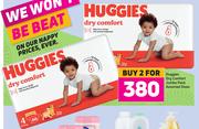 Huggies Dry Comfort Jumbo Pack Assorted Sizes-For 2