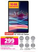 Lenovo 10" M10 4G Tablet-On My Gig 5