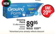 Growing Pains-15 Effervescent Tablets
