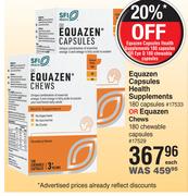 Equazen Capsules Health Supplements 180 Capsules Or Equazen Chews 180 Chewable Capsules-Each