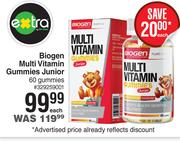 Biogen Multi Vitamin Gummies Junior-60 Gummies Each