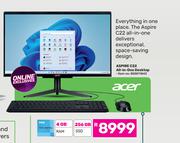 Acer Aspire C22 All In One Desktop