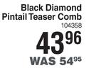 Black Diamond Pintail Teaser Comb