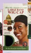 Donna Olive Oil + Vitamin E Treated Large Band Wig Cap Assorted Sizes