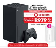 Xbox Series X 1TB Console With Wireless Controller-Home Internet 30 Mbps