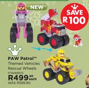 Paw Patrol Themed Vehicles Rescue Wheels PT6069372-Each