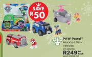 Paw Patrol Assorted Basic Vehicles SM-6052310-Each