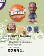 Zuru 5 Surprise NBA Ballers Capsules ZURU77490GQ8, ZURU77490SK1-Each