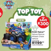 Paw Patrol Deluxe Rescue Wheels Chase Vehicle PT6070096