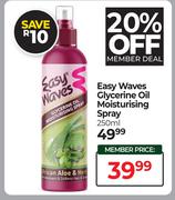 Easy Waves Glycerine Oil Moisturising Spray-250ml
