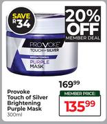 Provoke Touch Of Silver Brightening Purple Mask-300ml