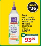 Dark & Lovely Au Naturale Wash Day Miracle Shampoo-500ml