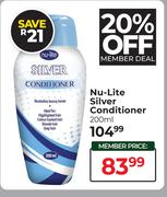 Nu-Lite Silver Conditioner-200ml