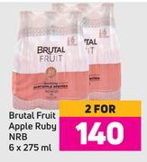 Brutal Fruit Apple Ruby NRB-For 2 x 6 x 275ml