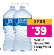 Aquelle Natural Still Spring water-For 2 x 5L