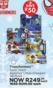 Transformers Earth Spark Assorted 1 Step Changers HB-F6229-Each