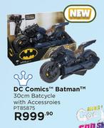 DC Comics Batman 30cm Batcycle With Accessories PT85875