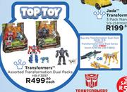 Transformers Assorted Transformation Dual Packs HB-F3897-Each