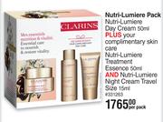 Clarins Nutri Lumiere Pack-Per Pack