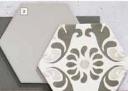 Hexagon Porcelain 200mm X 230mm-Per Sqm