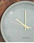 DH 300mm Chicago Clock (Grey Finish)