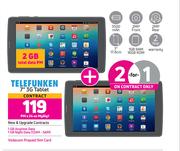 2 x Telefunken 7" 3G Tablet-On My Gig 1