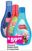 Mousson Bubble Bath Assorted-2Ltr Each