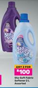 Sta-Soft Fabric Softener Assorted-For Any 2 x 2Ltr