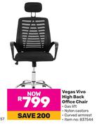 Vegas Vivo High Back Office Chair