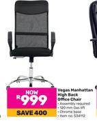 Vegas Manhattan High Back Office Chair