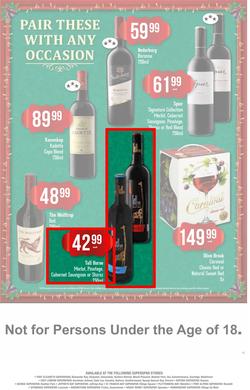 SUPER SPAR Eastern Cape : My SuperSpar (26 Nov - 8 Dec 2019) Only available at selected Eastern Cape stores., page 16