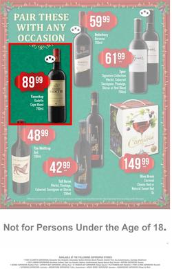 SUPER SPAR Eastern Cape : My SuperSpar (26 Nov - 8 Dec 2019) Only available at selected Eastern Cape stores., page 16