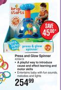 Bright Starts Press & Glow Spinner