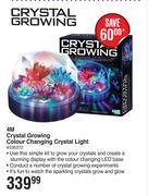 4M Crystal Growing Colour Changing Crystal Light